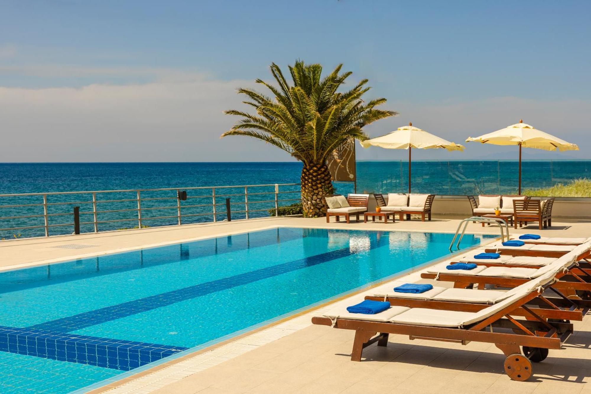 Niki Beach Hotel Kamariotissa ภายนอก รูปภาพ